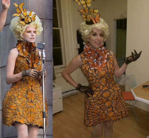 Effie Costume, Effie Trinket Costume, Hunger Games Effie, Hunger Games Costume, Hunger Games Fashion, Effie Trinket, Thanksgiving Dress, Unique Halloween Costumes, Game Costumes