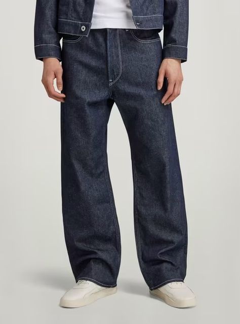 Men's Jeans | Denim Jeans & Acid Wash Jeans | G-Star RAW® Black Jeans Men, Denim Jacket With Dress, Polo Sweatshirt, Sweatpants Shorts, Acid Wash Jeans, Jeans For Men, Denim Jeans Men, Fall Jackets, G Star Raw