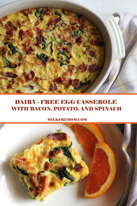 Whole30 Egg Casserole, Paleo Egg Casserole Recipes, Gluten And Dairy Free Egg Casserole, Non Dairy Egg Casserole, Egg Casserole Recipes Dairy Free, Dairy Free Egg Casserole Recipes, Dairy Free Egg Bake Casserole, Breakfast Casserole No Dairy, Gluten Free Dairy Free Egg Casserole