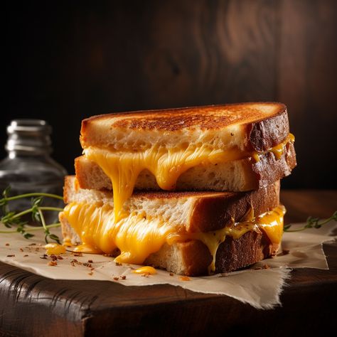 a yummy brick of cheddar cheese, next to an amazing grilled cheese sandwich, product photography, studio lighting Food Shots Photography, Sandwich Photography Food Styling, Sandwich Product Photography, Mayonnaise Photography, Cheese Product Photography, Grilled Cheese Photography, Sandwich Photography Styling, Sandwich Photoshoot, Food Photography Burger