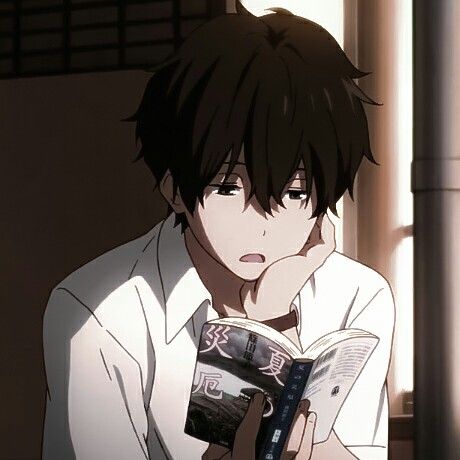 Anime Character, Reading, Anime