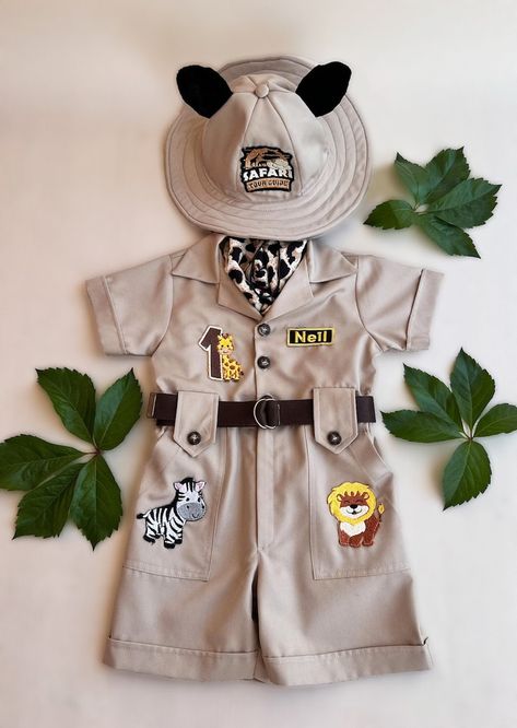 Safari Tour Guide, Two Wild Birthday, Safari Costume, Safari Outfit, Safari Outfits, Safari Kids, Two Wild, Mouse Costume, Outfit Halloween