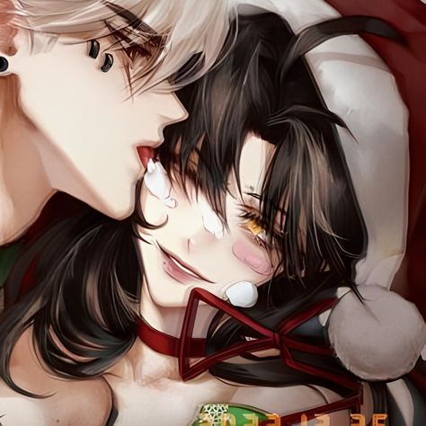 Artist: @  ★ / ★ Name: - <3 #Boy #Girl #İcon #Pfp #Matchingİcon #MatchingPfp Duo Matching Pfp Friends, Matching Pfp Icons Couple Kissing, Matching Name Ideas For Discord, Matching Pfp Couple Edgy, 10 Ppl Matching Pfp, Christmas Couple Pfps, Boy And Girl Matching Pfp Friends, Chibi Couple Pfp, Black Boy And White Girl Matching Pfp