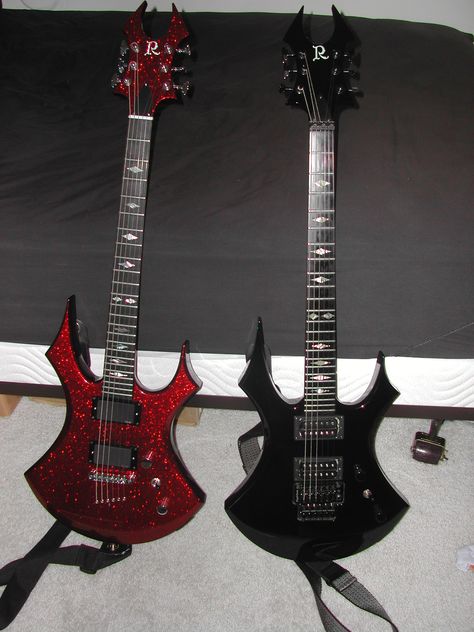 BC Rich CS Virgins Red Electric Guitar, Instruments Art, Electric Guitar Design, Guitar Obsession, Cool Electric Guitars, Guitar Art, Music Aesthetic, Guitar Design, Music Guitar