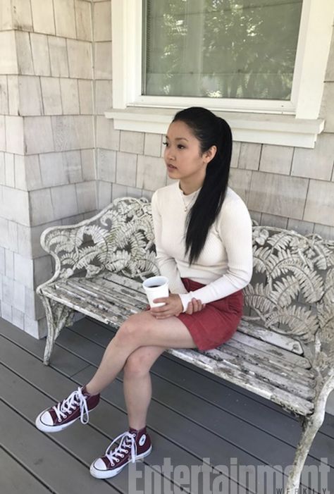 Lana Condor, Movie Inspired Outfits, Lara Jean, Jenny Han, Movies Outfit, Love Songs Lyrics, Songs Lyrics, Look Vintage, Ladies Dress Design