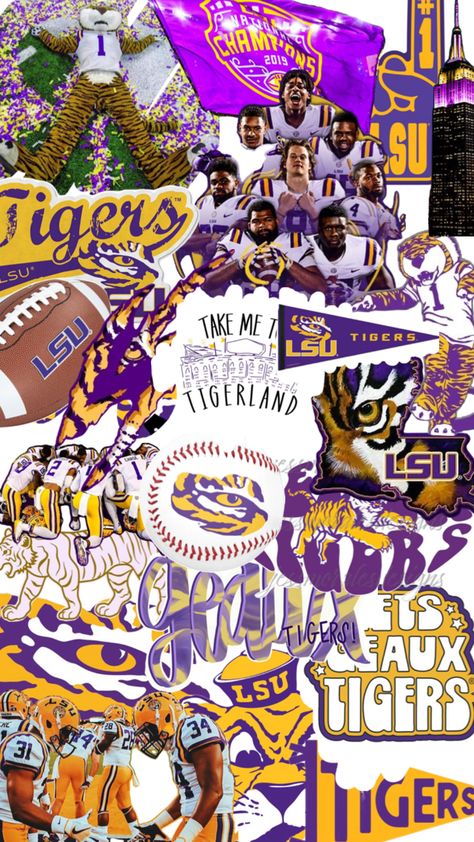 Lsu Wallpaper, Lsu College, Lsu Outfits, College Wallpaper, Lsu Tigers Football, College Life Hacks, Louisiana State, Lsu Tigers, Beautiful Flowers Pictures