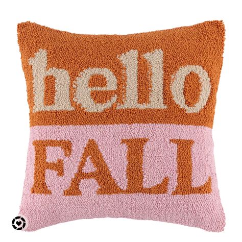 Fall pink and orange Halloween holiday pillows from target Preppy Amazon, Pink Fall Decor, Fall Pink, Fall Room, Pumpkin Pillow, Pink Fall, Fall Pillow, Fall Accents, Fall Throw Pillows