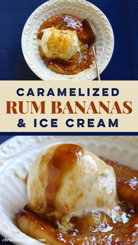 Banana Rum Pudding, Pirate Dinner, Alcohol Desserts, Alcoholic Ice Cream, Rum Desserts, Beginner Cooking, Yummy Pastries, Cookbook Inspiration, Boozy Baking