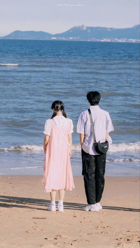 With You Chinese Drama, Zhou Yiran, Friendship Photoshoot, Chinese Aesthetic, Magazine Pictures, Sea Wallpaper, Asian Kids, Best Dramas, Hidden Love