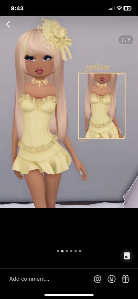 Make Up Combos Dti, Dress To Impress Yellow Theme, Yellow Dress To Impress, Dress To Impress Outfits Prince/princess, Drees To Impress Roblox Code, Kawii Theme Dress To Impress, Dress To Impress Roblox Dti Codes, Birthday Presents For Friends, Bestie Outfits