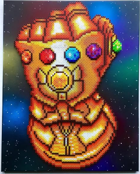 Pop Art - Pixel Art Shop Avengers Perler Beads, Iron Man Perler Bead Pattern, Marvel Perler Beads, Marvel Perler Bead Patterns, Groot Perler, Infinity Gauntlet Perler Beads, Avengers Perler, X Men Perler Beads, Infinity Gauntlet