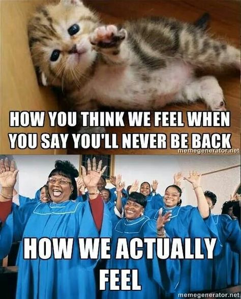 When someone says they are never coming back ever. Oh boo hoo...depends on the customers... Call Center Humor, Waitress Humor, Server Humor, Restaurant Humor, Retail Humor, Retail Problems, Server Life, Pharmacy Humor, Rude Customers