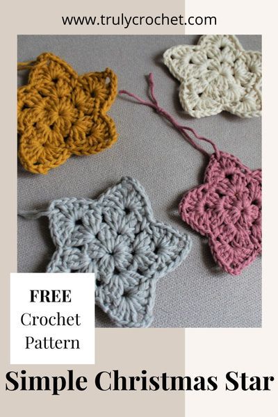 Crochet Star Motif Pattern, Star Coaster Crochet Pattern Free, Crochet Christmas Star Ornaments Free Pattern, Crochet Granny Star Pattern, Crochet Star Coasters Free Pattern, Small Crochet Stars Free Pattern, Granny Square Star Crochet Pattern, Christmas Star Crochet Pattern Free, Easy Christmas Crochet Crafts