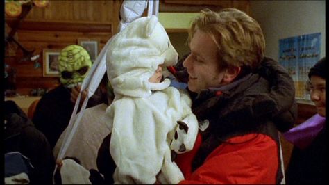 Ewan McGregor with a child dressed as a Polar Bear Ewan Mcgregor, Polar Bear, A Child