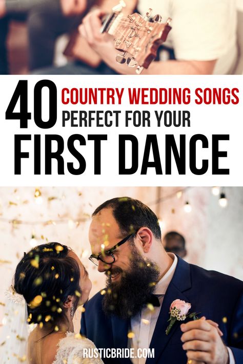 Old Country Wedding Songs, Country Wedding First Dance Songs, Old Country First Dance Songs, Bride And Groom Dance Songs, Country Songs For Wedding, First Dance Songs Country, 1st Dance Wedding Songs, Country First Dance Songs, Unique First Dance Songs