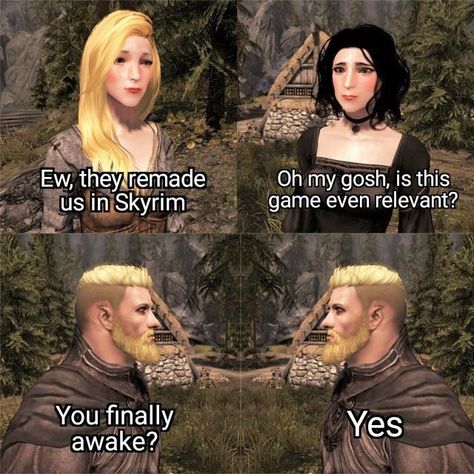 43 Memes Of The Best Trending Memes Vol.7 Elder Scrolls Memes, Skyrim Game, Skyrim Funny, Scrolls Game, Skyrim Mods, Elder Scrolls Skyrim, Elder Scrolls V Skyrim, Video Game Memes, Dark Memes