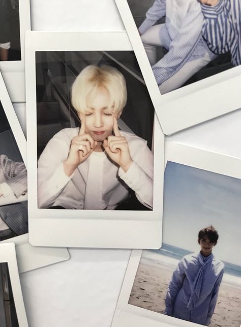 Polaroid Photos, Blonde, Hair