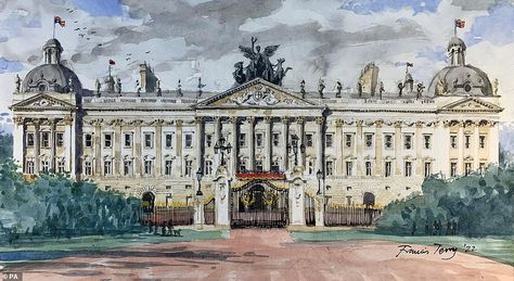 Buckingham House, Adam Architecture, Buckingham Palace Gardens, Country Life Magazine, London Residence, London Queen, New Palace, Portland Stone, Stone Facade