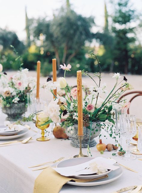 La Tavola Fine Linen Rental: Beckett Sand with Tuscany Mustard Napkins | Photography: Etcetera Photo, Planning: Providence and Planning, Florals: Jovial Floral Co, Venue: Allegretto Vineyards, Paper Goods: Ridgely Calligraphy, Rentals: Sweet Salvage Rentals, Tabletop: Cherished Rentals Hello Wine, Fall Wedding Style, Sonoma Wedding, Wedding Tablescape, Fall Wedding Centerpieces, Spring Wedding Inspiration, Austin Wedding Photographer, Wedding Inspiration Fall, Orange Wedding