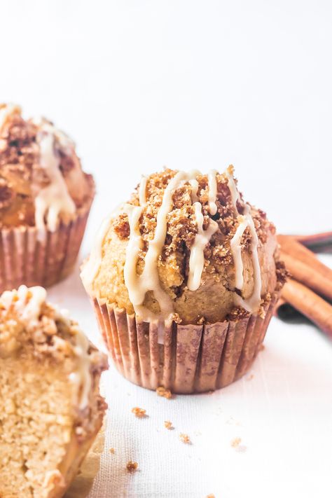 Cinnamon Streusel Muffins | Recipes | Swerve Sweetener Low Sugar Muffins, Swerve Recipes, Muffin Recipes Cinnamon, Cinnamon Streusel Muffins, Low Sugar Diet Recipes, The Boiled Egg Diet, Keto Cupcakes, Muffins Recipes, Sugar Free Baking