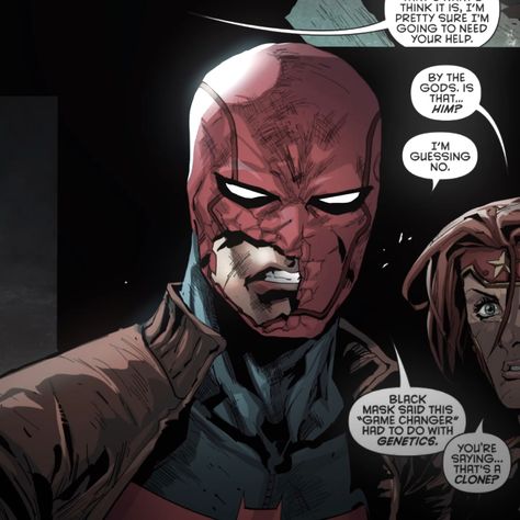 Daredevil Live Action, Red Hood Comic Panel, Red Hood Jason Todd Comics, Jason Todd Comic Panel, Jason Todd Comics, Nightwing And Red Hood, Jason Todd Comic, Red Hood Comic, Catwoman Comic