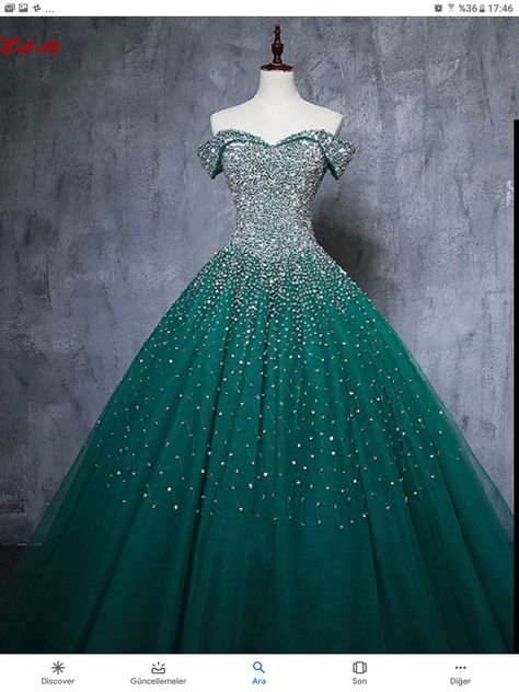 Grad Dresses Ball Gowns, Lavender Prom Dress Long, Gown Green, Lavender Prom Dresses, Evening Dress Beaded, Sweet 16 Dress, Blue Ball Gowns, Green Tulle, Dress Idea