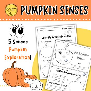 Explore the world of pumpkins and elevate your classroom pumpkin study! Introducing K-2 Pumpkin Sensory Science Activity, a hands-on and educational activity designed to engage all five senses! This immersive fall experience allows children to explore the world of pumpkins through touch, taste, sight, smell, and sound. With 10 observation pages, a mini book, and  5 senses posters, this kit is the perfect tool for hands-on learning and sensory discovery in October!Description:10 Observation Pages 5 Senses Pumpkin Activity, Halloween 5 Senses Activities, Pumpkin 5 Senses Kindergarten, Fall 5 Senses Kindergarten, 5 Senses Poster, Pumpkin Science Preschool, Pumpkin Number Sense Activities, Pumpkins Science Preschool, Pumpkin Observation Preschool