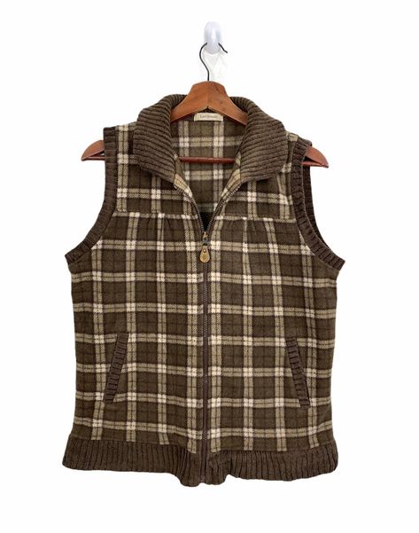 Vintage Lacifonelli Rare Fleece Weatherwear Tartan Plaid Vest Jacket | Grailed Plaid Vest, Streetwear Mens, Men's Outerwear, Mens Outerwear, Tartan Plaid, Vest Jacket, Tartan, Plaid, Street Wear