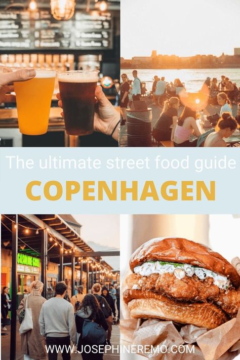 Copenhagen Food, Michelin Chef, Copenhagen Travel, Street Food Market, Helsingor, Visit Sweden, Fun City, Denmark Travel, Travel Guide Book