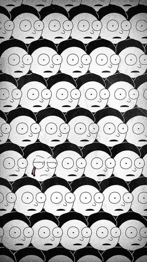 Evil Morty, Rick And Morty, Memes Funny, Black And White, Memes, Funny, White, Black