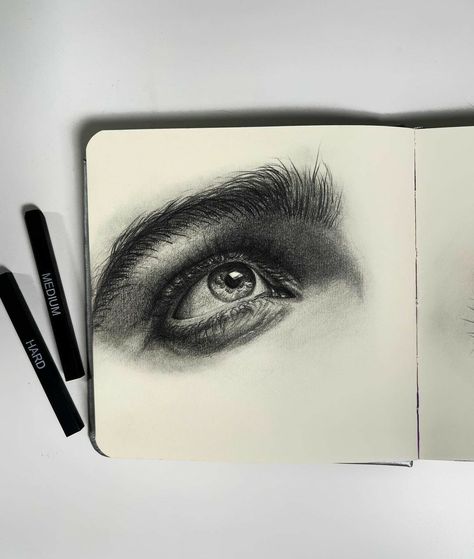 Coal Drawing Easy, Charcoal Eye Drawing, Coal Drawing, Cat Eyes Drawing, Charcoal Eye, Eye Study, Drawing Eye, Eyes Drawing, Charcoal Art