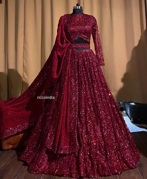 Ricco (@riccoindia) • Instagram photos and videos Baju Kahwin, Pengantin India, Red Bridal Dress, Latest Bridal Lehenga, Desi Wedding Dresses, Wedding Lehenga Designs, Indian Bride Outfits, Bridal Lehenga Collection, Latest Bridal Dresses