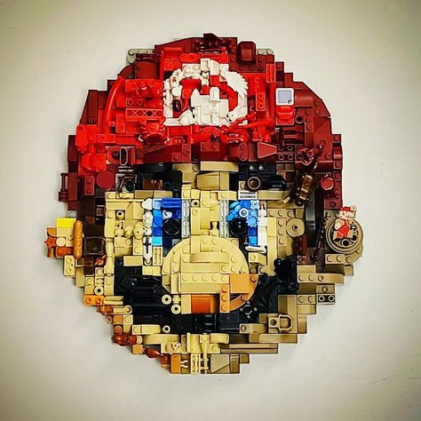 Lego Skateboard, Mario Lego, Lego Wall Art, Lego Mario, Lego Mosaic, Lego Wall, Lego Videos, Lego Creative, Lego Craft