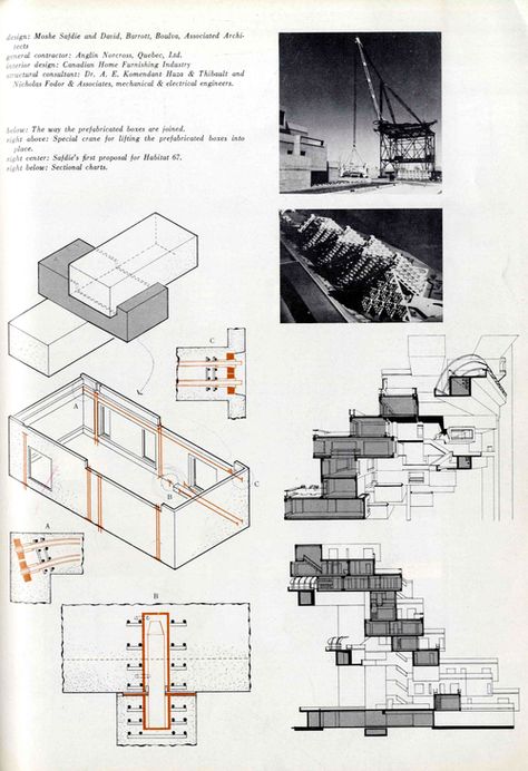 LOOKING BACK # CONCRETE MODULAR PREFAB :: Habitat 67 / Moshe Safdie (montreal, canada) | ___ architecture for the 99 Module Architecture, Habitat 67, Moshe Safdie, Cluster House, Famous Architects, Cube Design, Modular Building, Space Architecture, Montreal Canada