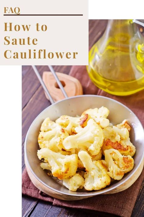 Cauliflower Recipes Sauteed, Cauliflower Stovetop Recipes, Sauted Cauliflower Recipes, Quick Cauliflower Recipes, Sauteed Cauliflower, Cauliflower Recipes Healthy, Heart Healthy Recipes Low Sodium, Raw Cauliflower, Spiced Cauliflower