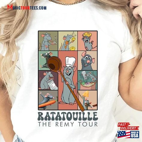 Disneyland Pixar Ratatouille The Remy Tour Shirt Mouse Chef Anyone Can Cook Rats Movie Hoodie T-Shirt Check more at https://musictourtees.com/product/disneyland-pixar-ratatouille-the-remy-tour-shirt-mouse-chef-anyone-can-cook-rats-movie-hoodie-t-shirt/ Pixar Ratatouille, Rat Movie, Anyone Can Cook, Tour Shirt, Rats, Pixar, Disneyland, Chef, T Shirt