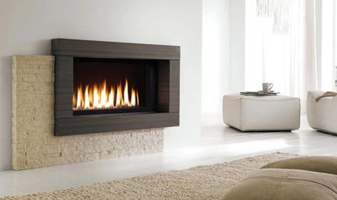 Gas Fireplaces Ottawa | Gas Inserts Ottawa | The Burning Log The Kingsman, Direct Vent Fireplace, Freestanding Stove, Linear Fireplace, Contemporary Fireplace, Contemporary Farmhouse, Fort Collins, A Living Room, Contemporary Bathroom