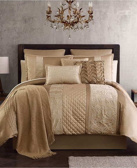 Embroidery On Velvet, Metallic Embroidery, Beautiful Bedroom, King Comforter Sets, Bed In A Bag, Mattress Brands, Queen Comforter Sets, Queen Comforter, King Comforter