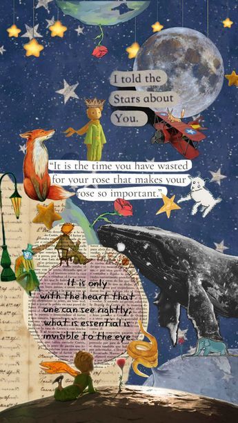 Little Prince Wallpaper, The Petit Prince, Prince Poster, Little Prince Quotes, Prince Art, Poetry Art, Ios Wallpapers, Cool Wallpapers Art, Little Prince