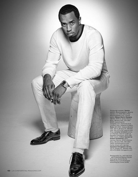 Sean "Diddy" Combs Success People, La Confidential, Sean Diddy Combs, Sean Combs, Fall Fashions, Celebrity Stars, Men Store, Grad Pics, Male Poses