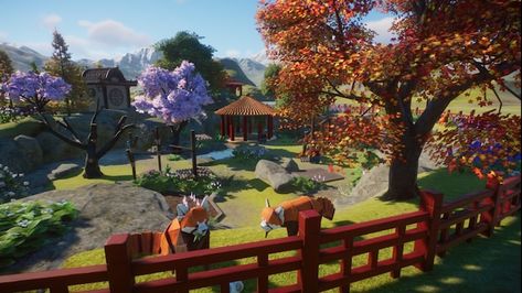 Red Panda Habitat, Panda Habitat, Red Panda, Habitat, Steam, Planets, Fox, Red