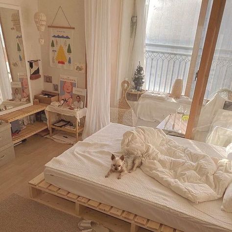 home homey home decoration ideas home decor inspiration aesthetic korean bedroom kawaii furniture korean bedroom aesthetic cream and beige room decor Bedroom Korean Style, Korean Bedroom Ideas, Beige Room, Hiasan Bilik Tidur, Study Room Decor, Redecorate Bedroom, Minimalist Room, Room Design Bedroom, Simple Bedroom