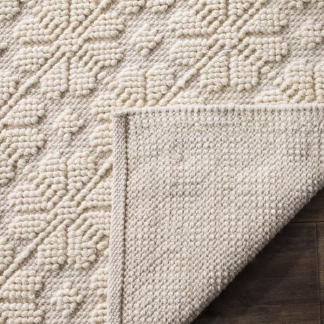 VRM106A Rug from Vermont collection. Woven Area Rug, Rug Ivory, Americana Fashion, Cream Area Rug, Cotton Area Rug, Ivory Area Rug, Geometric Area Rug, Ivory Rug, Neutral Rugs