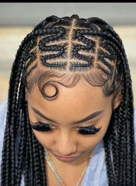 Braided Hairstyles For Black Women Cornrows, Feed In Braids Hairstyles, Braided Cornrow Hairstyles, Types Of Braids, Braids Hairstyles Pictures, Quick Braided Hairstyles, Fulani Braids, Braids For Black Women, Cornrows Braids