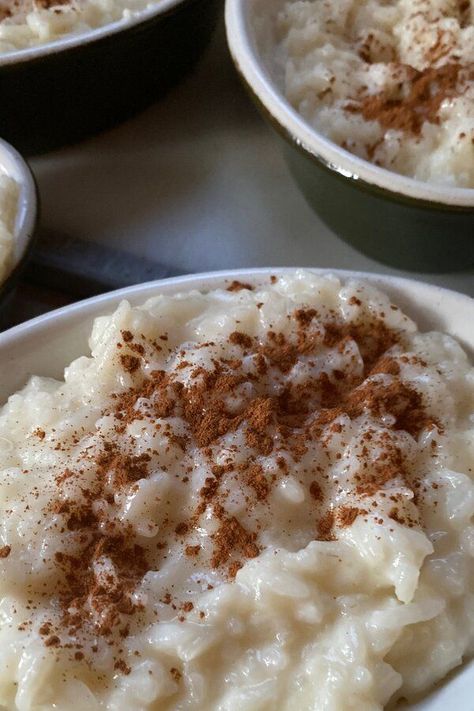 Old Fashioned Creamy Rice Pudding | "First attempt at rice pudding......LOVE this recipe! I added cinnamon and deleted the raisins. Will absolutely make this again!" #dessertrecipes #dessertideas #sweettreats Rice Pudding With Cooked Rice, Homemade Rice Pudding, Pudding Desserts Recipes, Old Fashioned Rice Pudding, Egg Butter, Rice Pudding Recipes, Creamy Rice Pudding, Rice Pudding Recipe, Creamy Rice