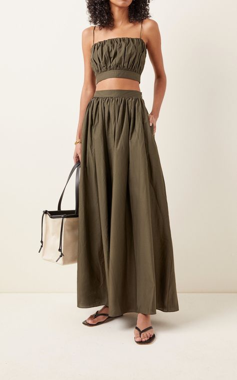 Full Maxi Skirt, Cord Set, Linen Fashion, Magnolia Pearl, Cotton Skirt, Yohji Yamamoto, Luxury Shop, Cotton Cord, Linen Clothes