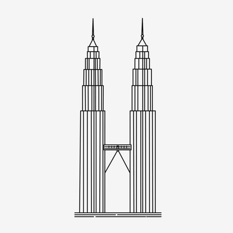 Menara Klcc, Klcc Tower, History Of Malaysia, Petronas Twin Towers, Bahasa Melayu, Iphone Wallpaper Lights, Black Minimalist, Abstract Face Art, Painting Lamps