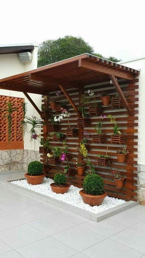 Small Patio Design, Vertical Garden Design, Backyard Garden Layout, Pergola Garden, Backyard Pergola, Home Garden Design, Outdoor Gardens Design, House Plants Decor, Backyard Patio Designs