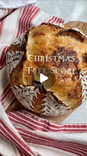 Emily🌾 Sourdough & Homemade Recipes on Instagram Christmas Tree Sourdough Bread, Holiday Sourdough, Christmas Tree Sourdough Loaf, Sourdough Bread Christmas, Christmas Tree Sourdough Scoring, Christmas Sourdough Bread, Sourdough Baking, Simple Christmas Tree, Sourdough Bread