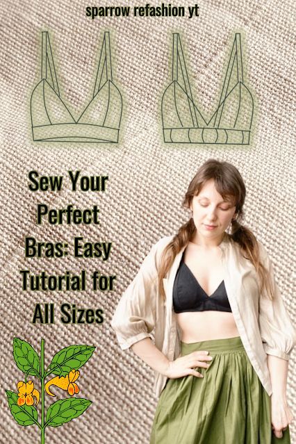 Bralet Sewing Pattern, Diy Bra Sewing, Diy Bra Pattern Free, Sew Bra Pattern, Sew Lingerie Patterns, Linen Bra Pattern, Bralette Sewing Pattern Free, Free Bralette Sewing Pattern, Edgy Sewing Patterns